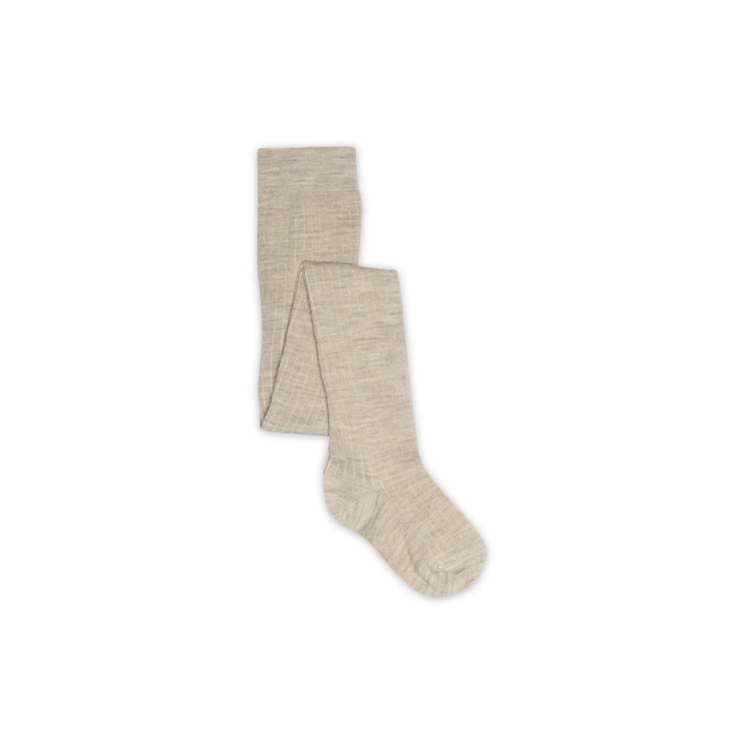 Kousenbroek - Lenox WOOL Beige Melange-1
