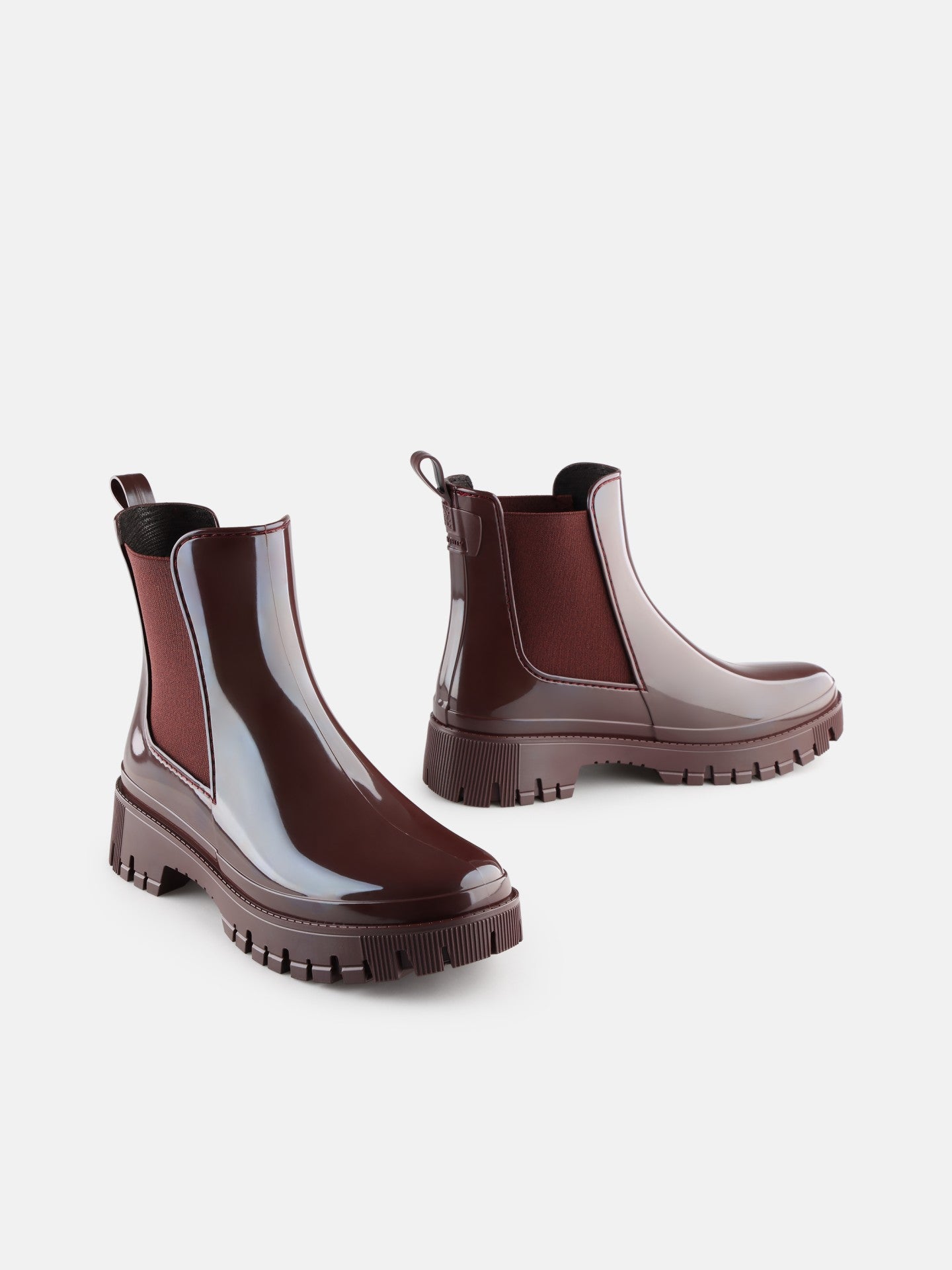Regenlaars - Peachy dark cherry