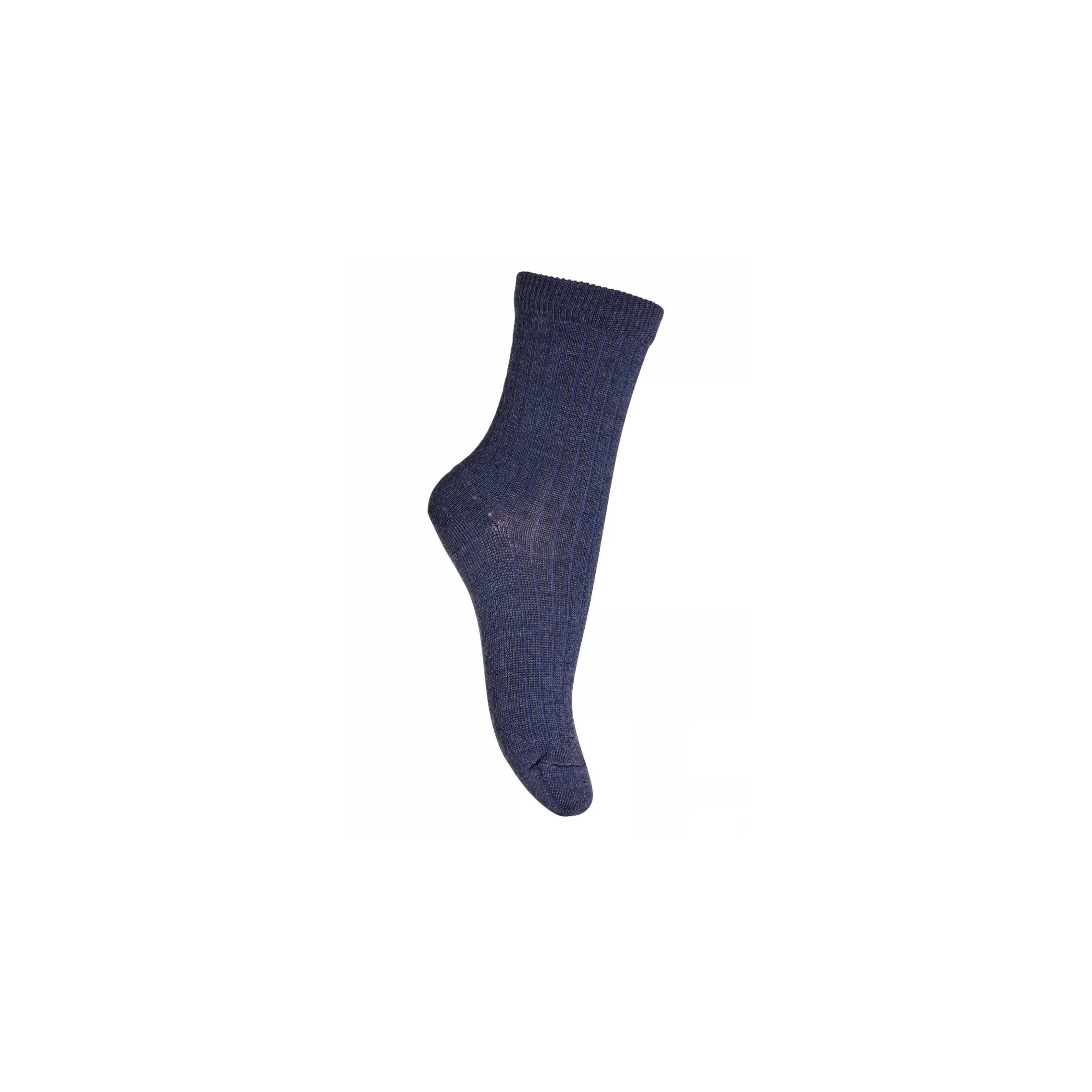 Sokken - Wool rib socks 10-718