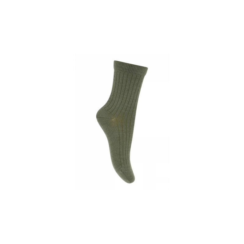 Sokken - Wool rib socks 10-718-zoom-