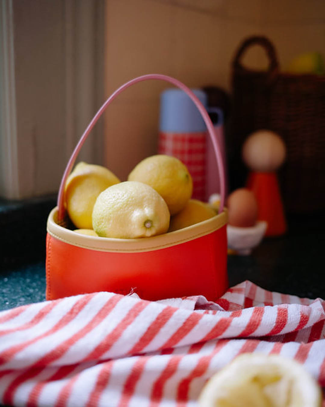 Tas - lemon tree treasure bag campfire orange-2