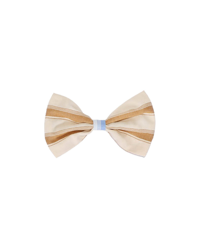 Haar accessoire - Bow ray brown-zoom-