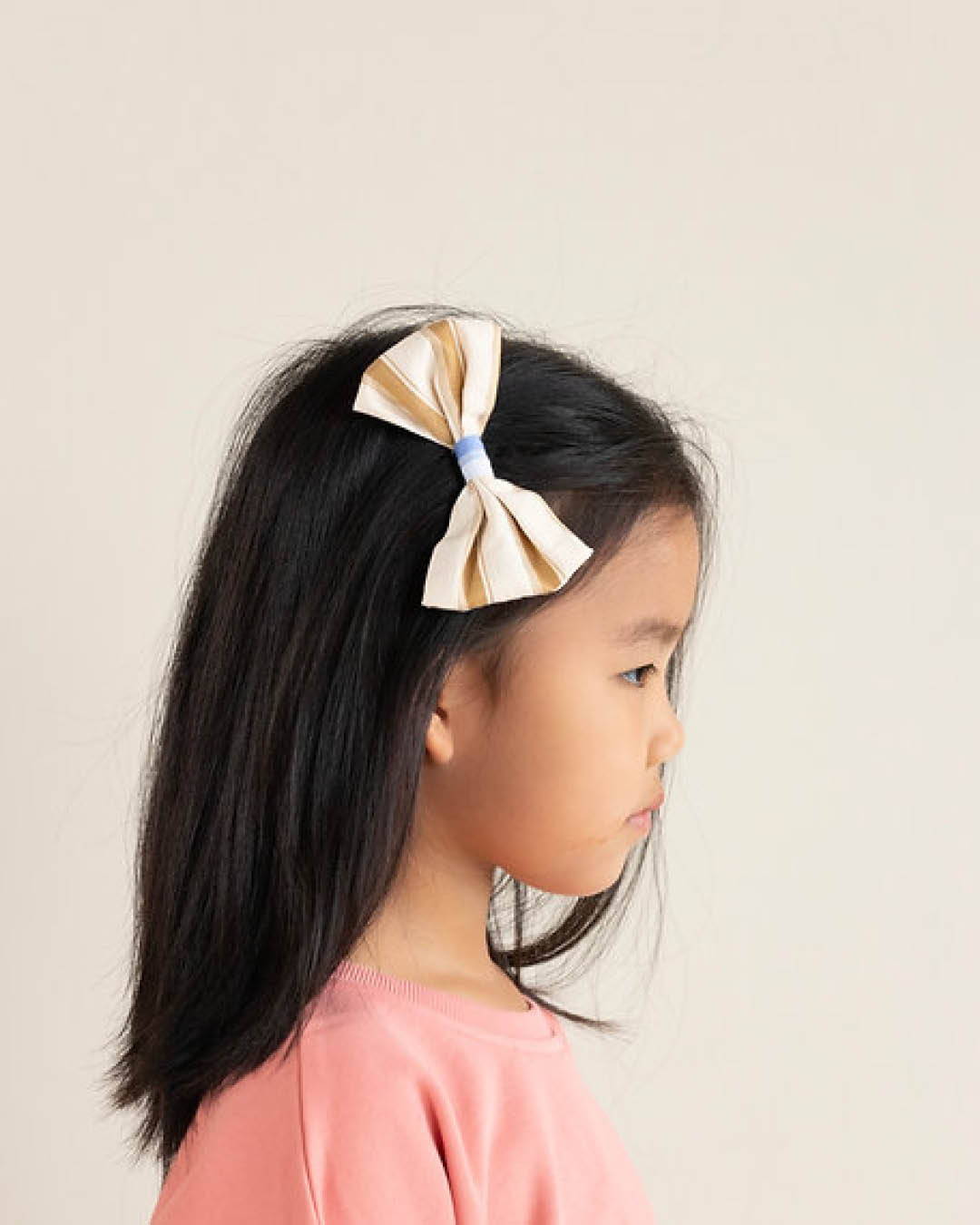 Haar accessoire - Bow ray brown