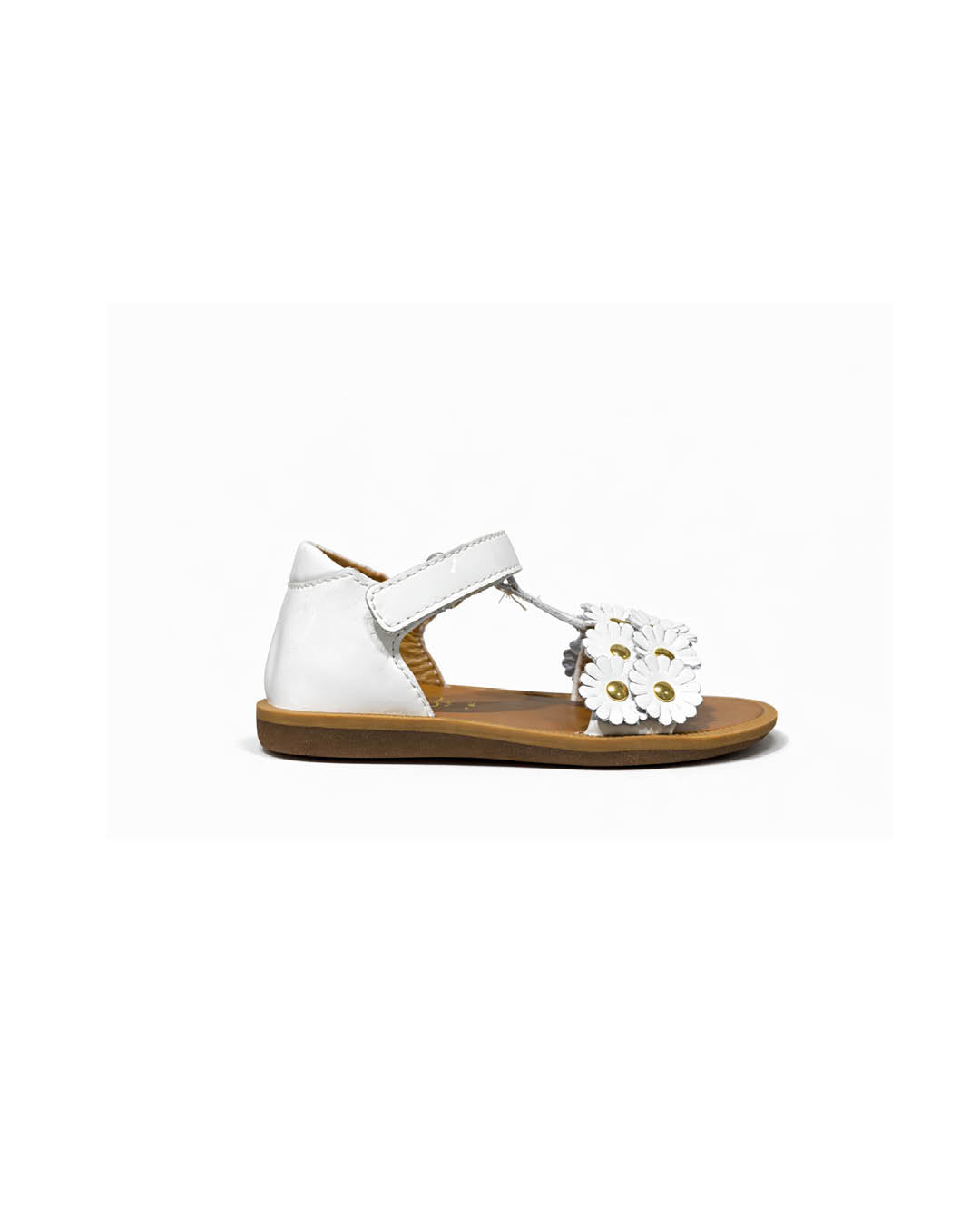 Sandaal - Poppy Flowers blanco-1