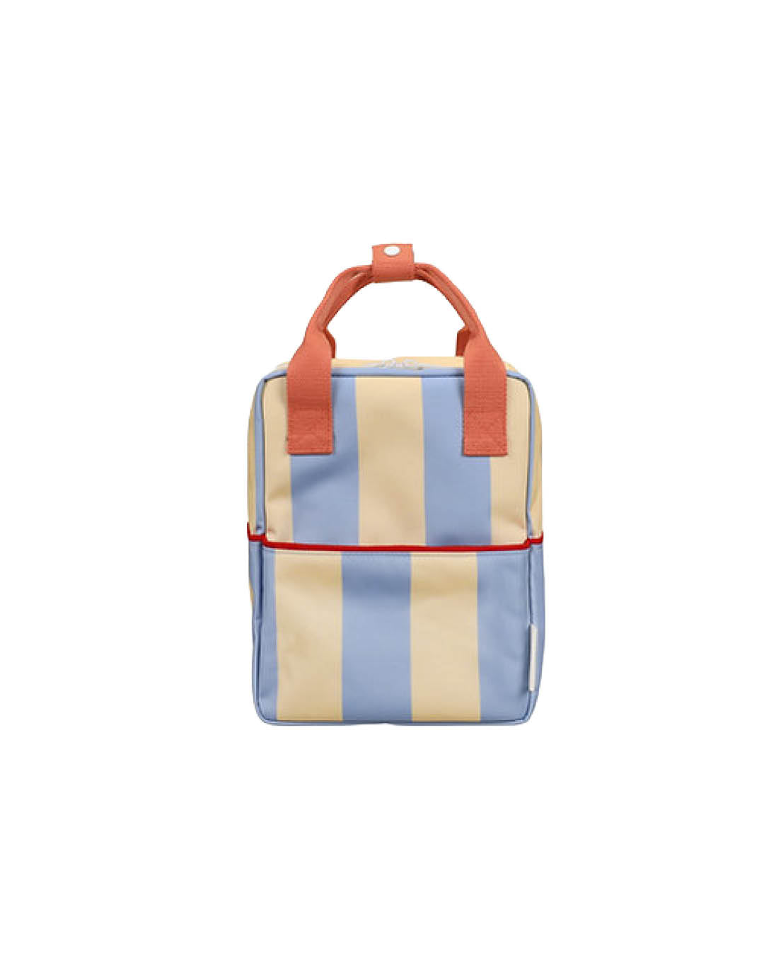 Rugzak - Small lemon tree stripes cloud blue + twiggy beige