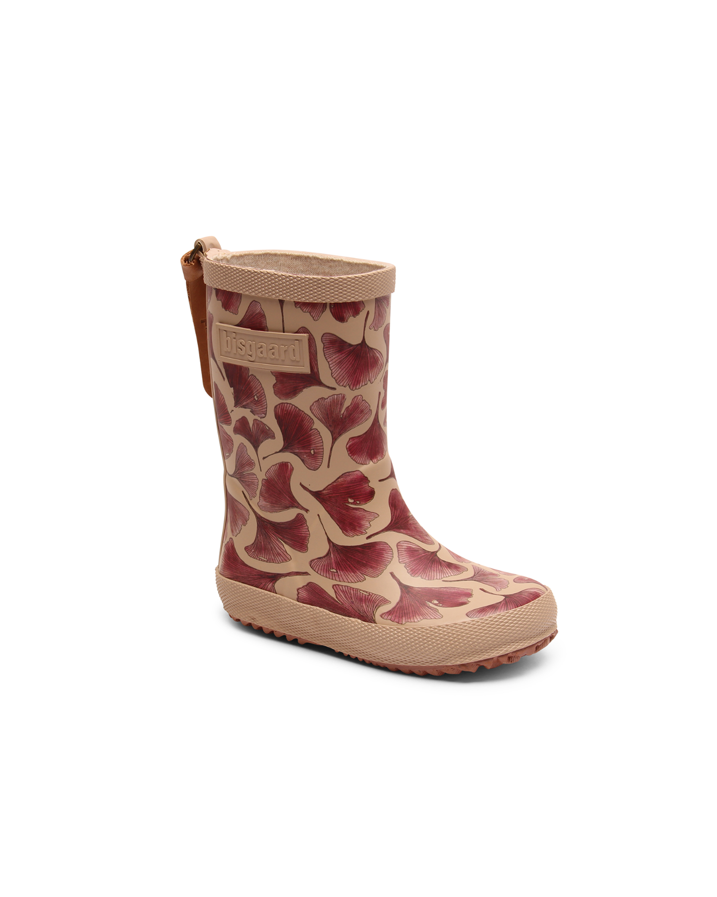 Regenlaars - Fashion bordeaux leaves