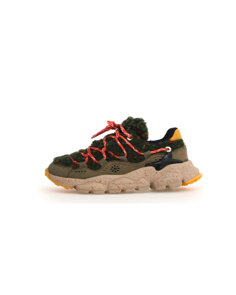 Sneaker - Raikiri E-Calf/Teddy/Pepper-zoom-