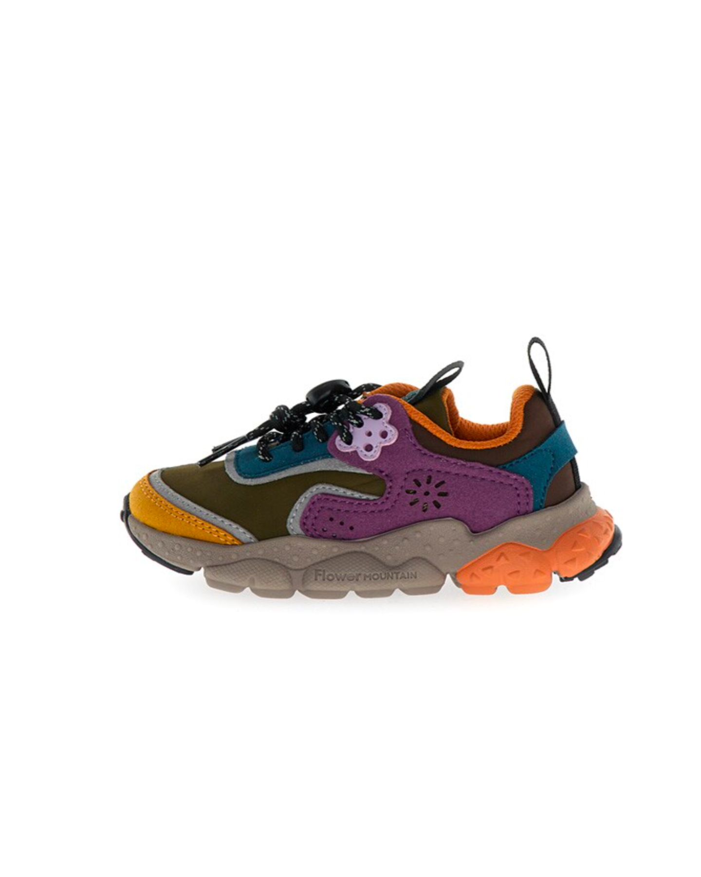 Sneaker - Doi E.C/N. olive-militare-deep purple-1