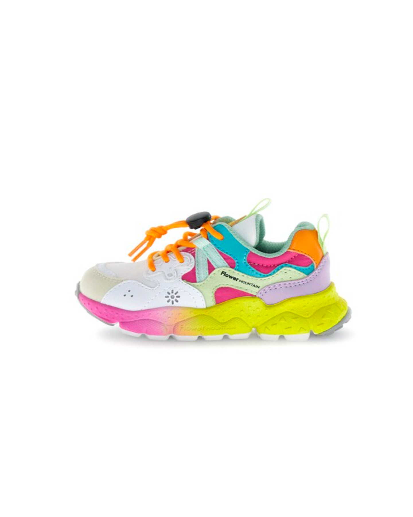 Sneaker - Yamano 3 E-Calf/T.N. beige-white-fuchsia-1