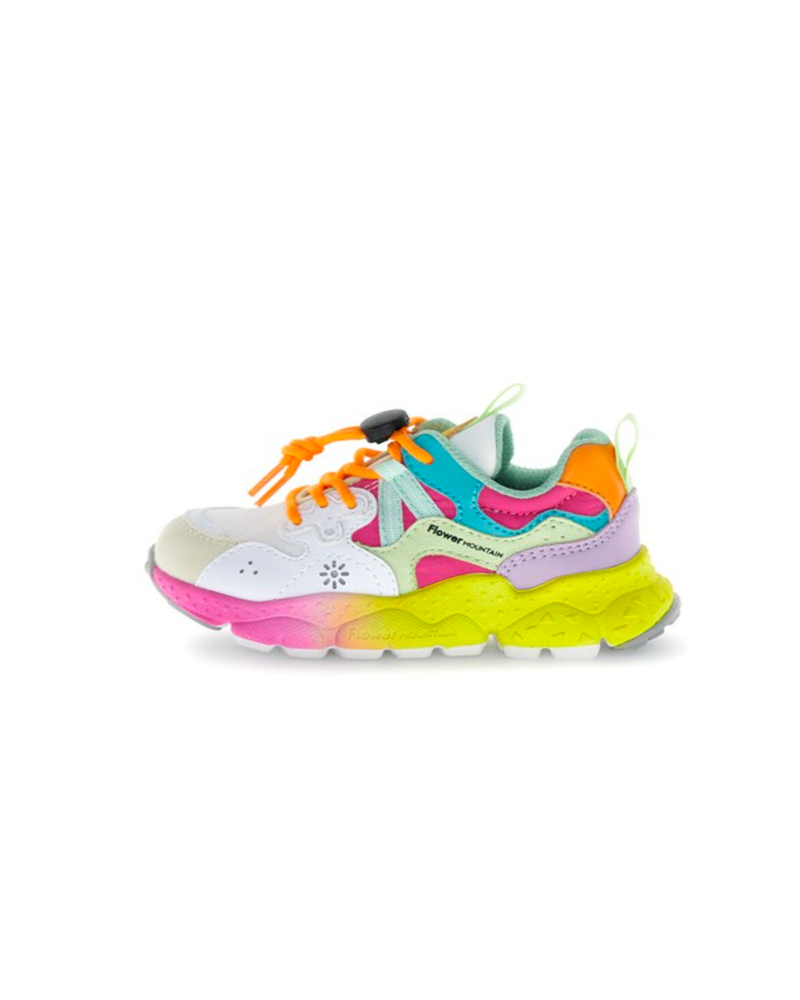 Sneaker - Yamano 3 E-Calf/T.N. beige-white-fuchsia-zoom-