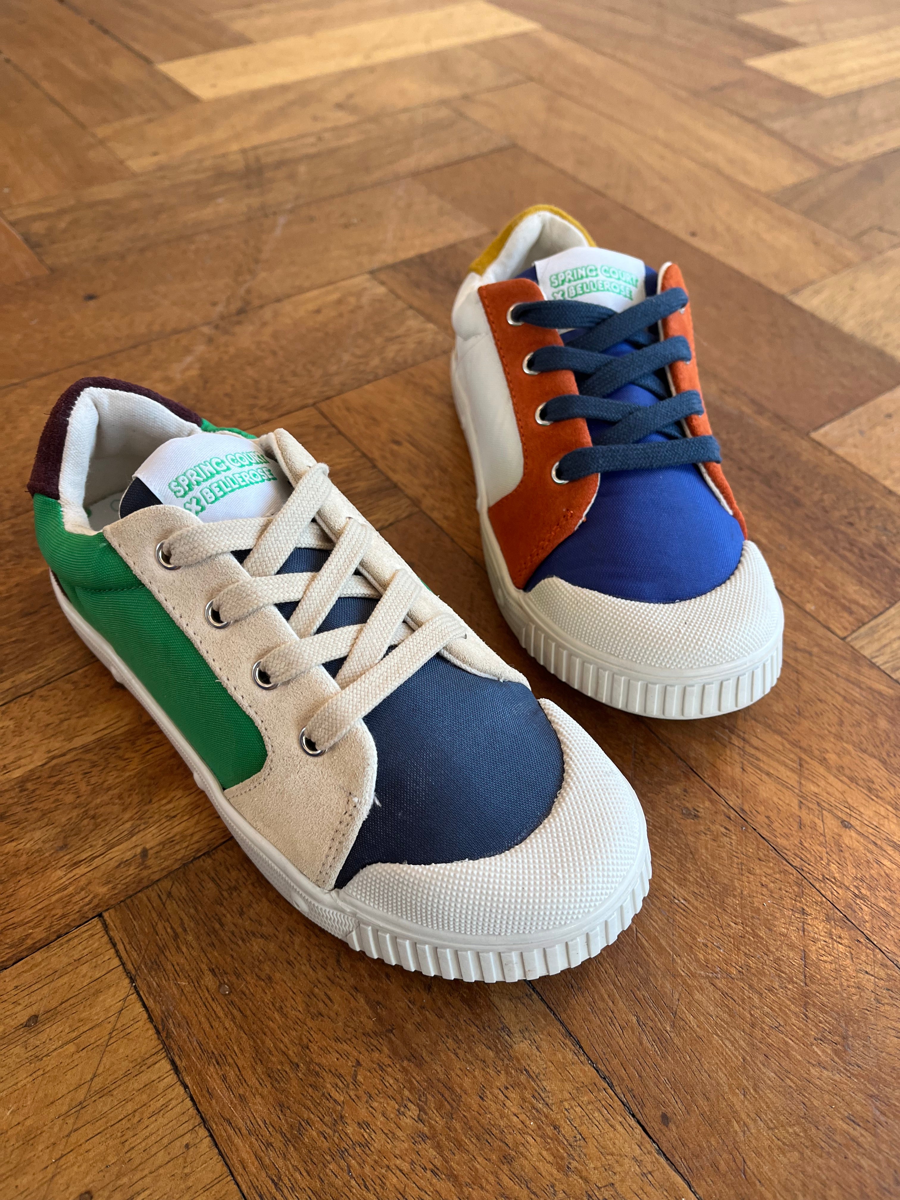 Sneaker - Bellerose&SPC C2 green/burgundy
