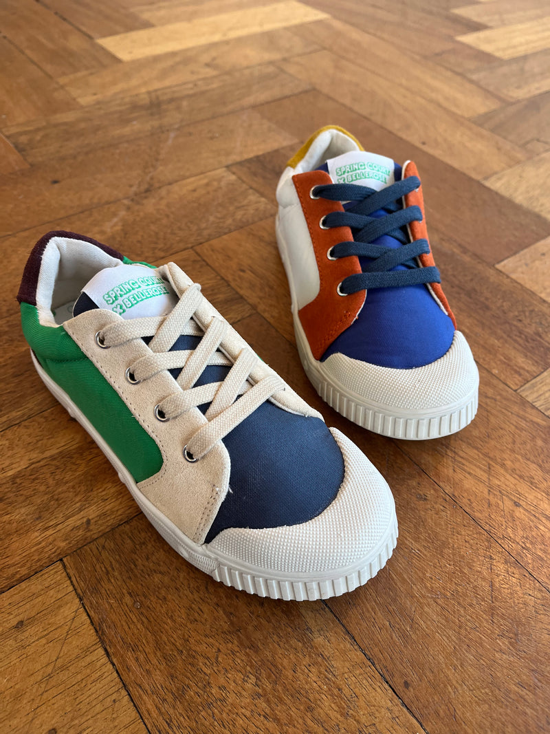 Sneaker - Bellerose&SPC C2 green/burgundy-zoom-