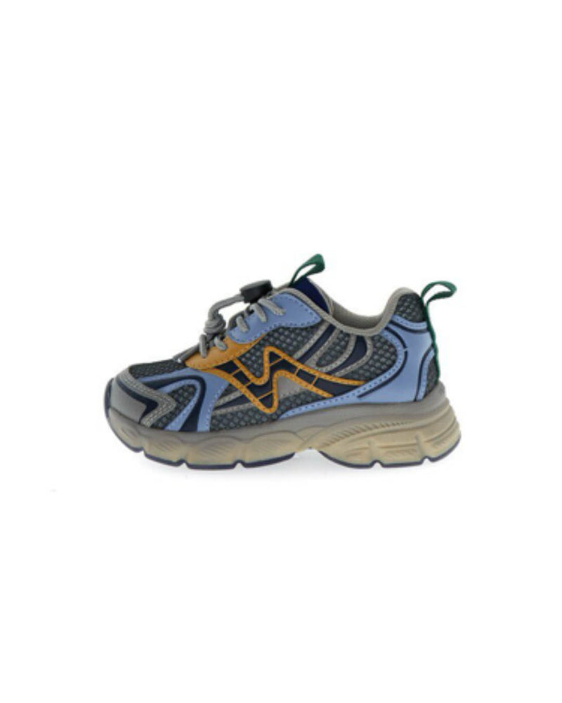 Sneaker - Wave Gum/Net Dark grey-navy-celeste-zoom-