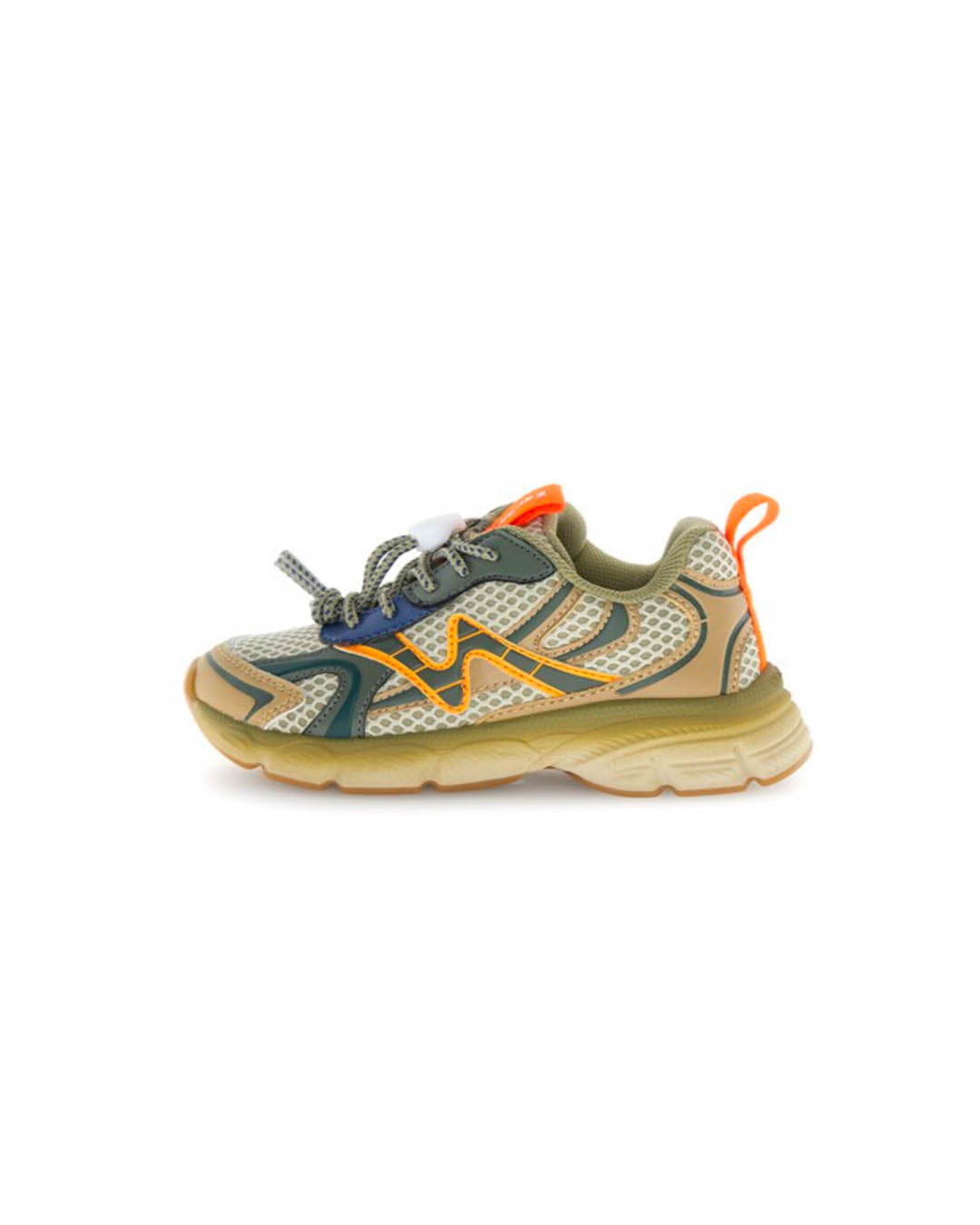 Sneaker - Wave Gum/Net Sand-stone-olive-zoom-1