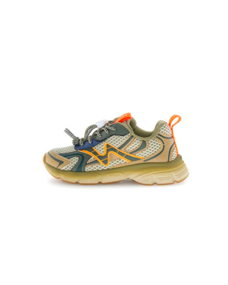 Sneaker - Wave Gum/Net Sand-stone-olive-zoom-