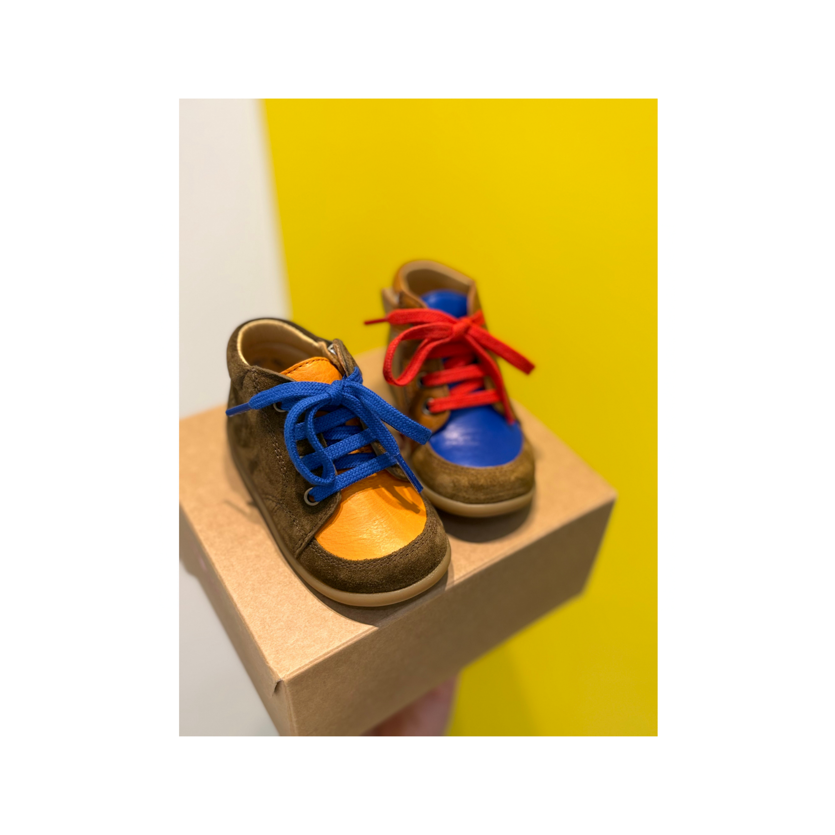 Schoen - Stand-Up Zippy mousse-mandarine