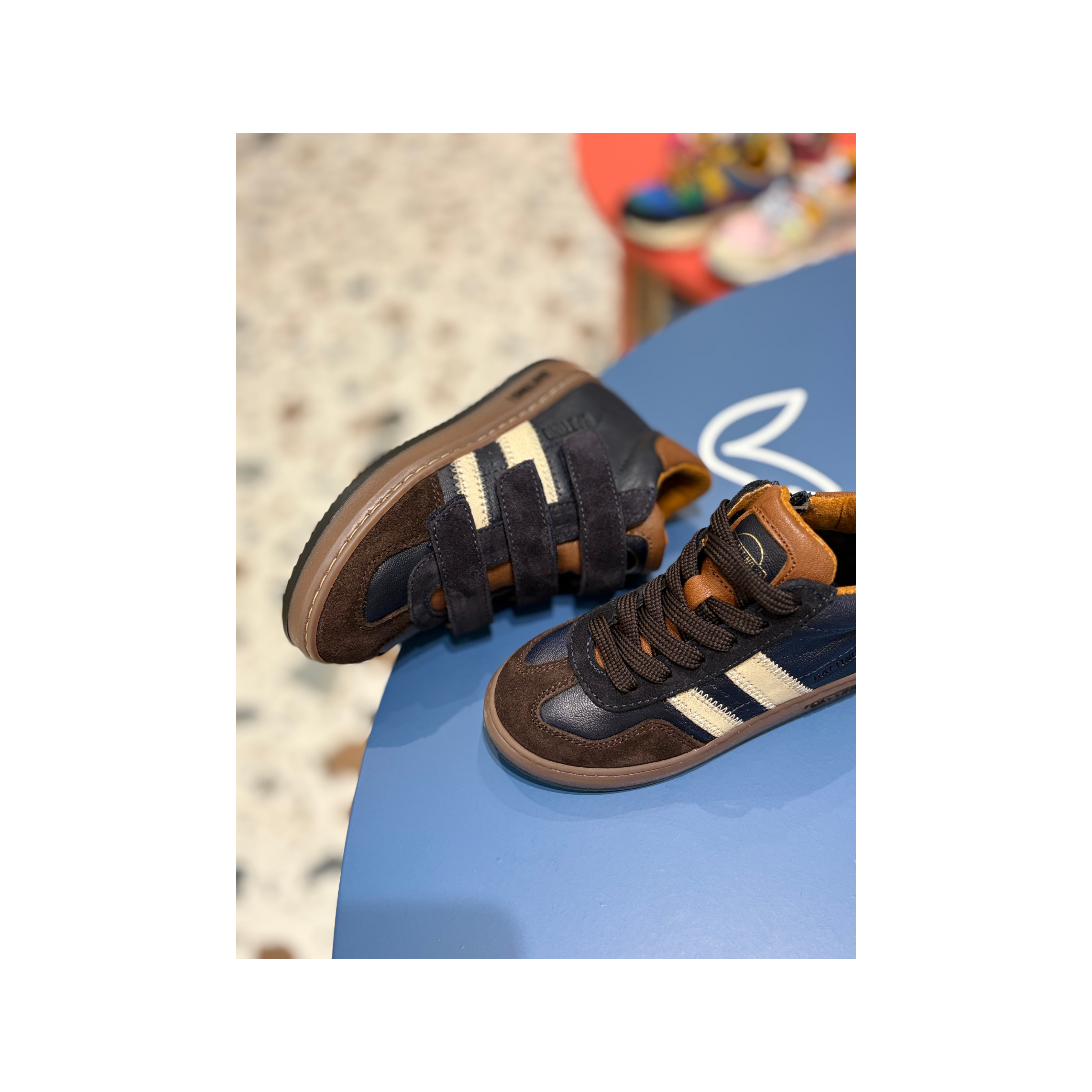 Sneaker - G1404 donker blauw