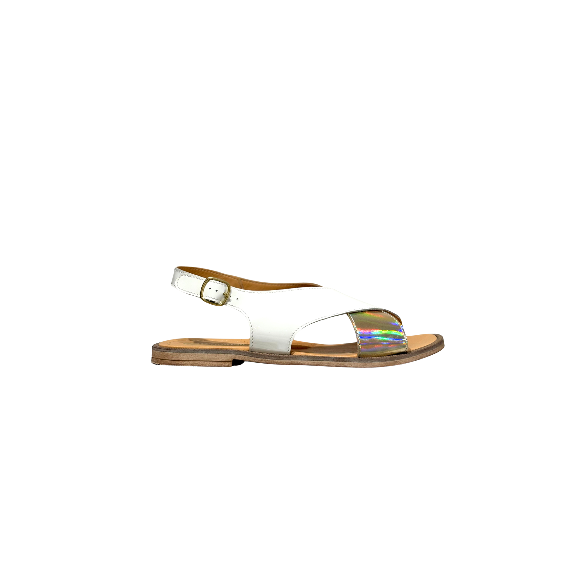 Sandaal - 0999-1 vernice bianco-1