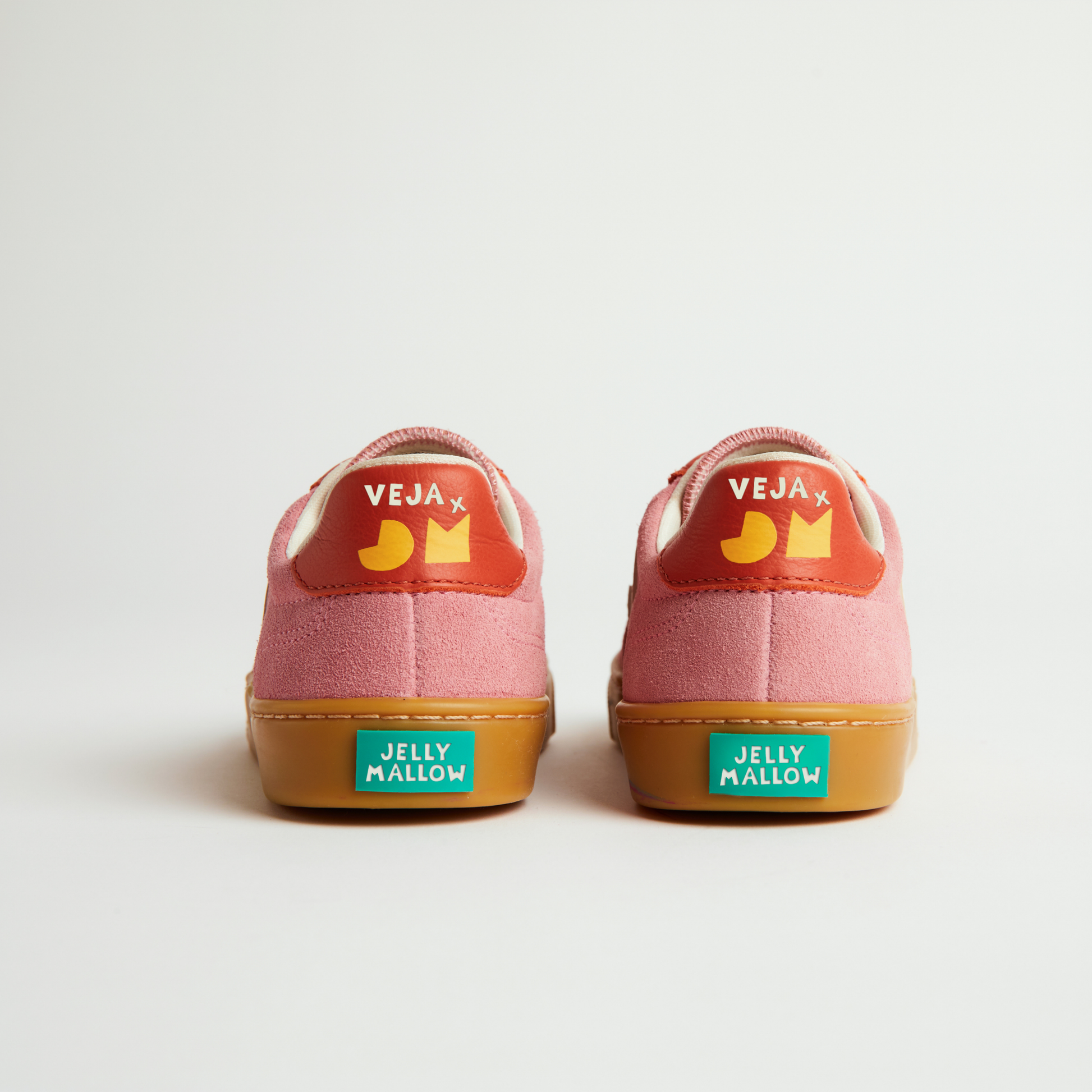 Sneaker - Volley colab Veja & Jelly Mallow - Suede Mary-3