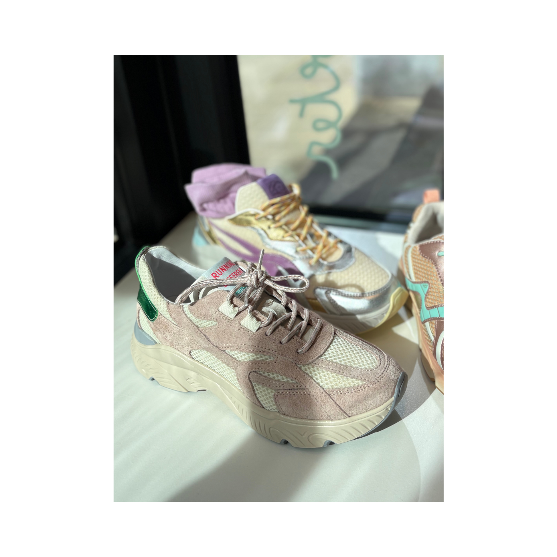 Sneaker - 8936R328 panna-2