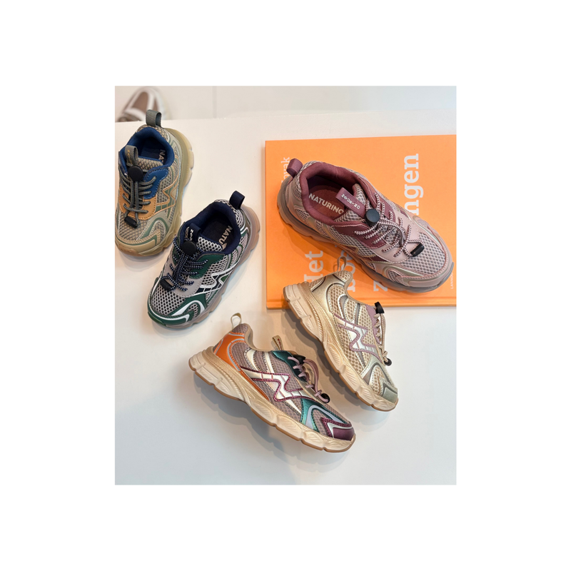 Sneaker - Wave Cipria-platinum-prune-zoom-