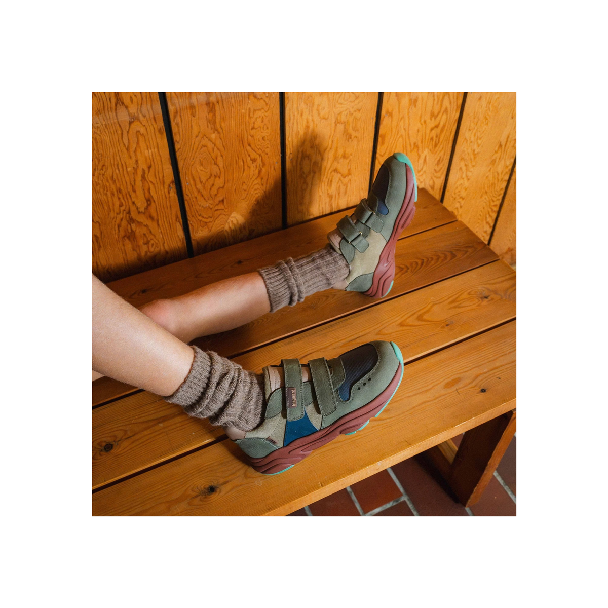 Sneaker - Herle tex sage