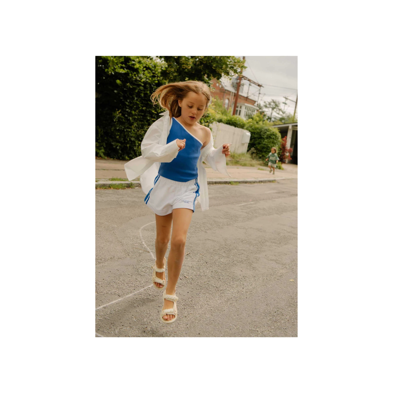 Sandaal - Franca daisy off white-zoom-