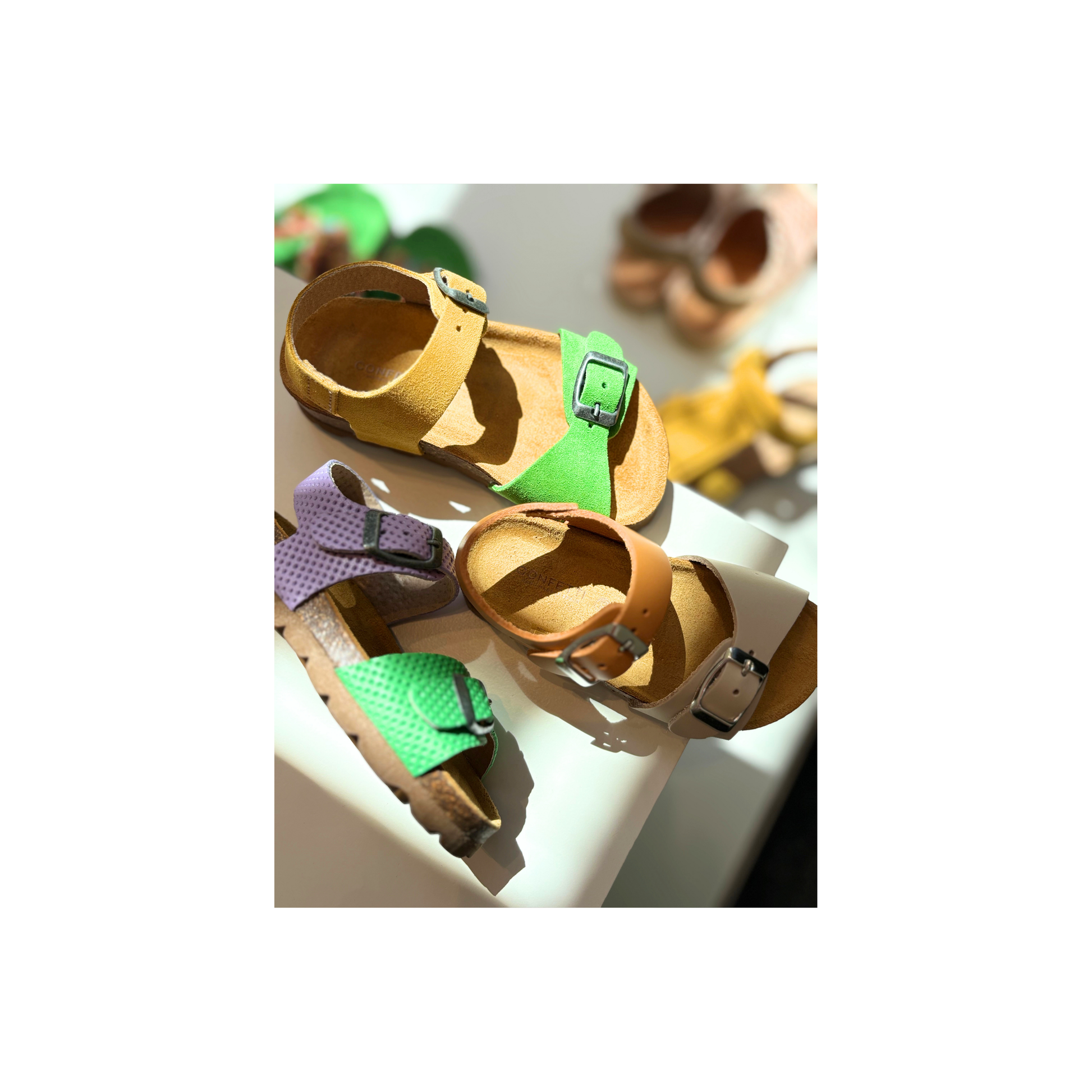 Sandaal - 10273 Bio 30 Moos/Ocre-2