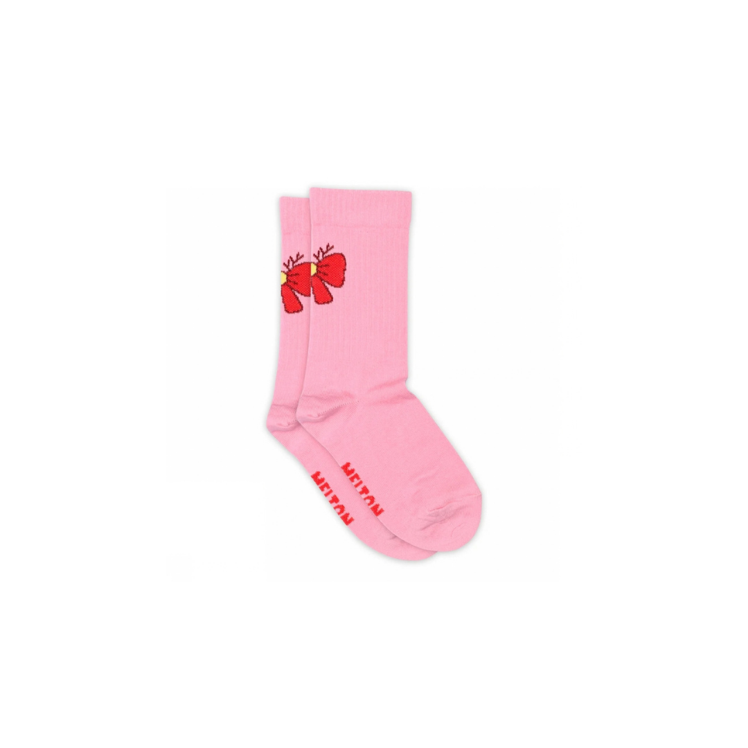 Sokken - Antler Bow 22309 Begonia Pink-zoom-1