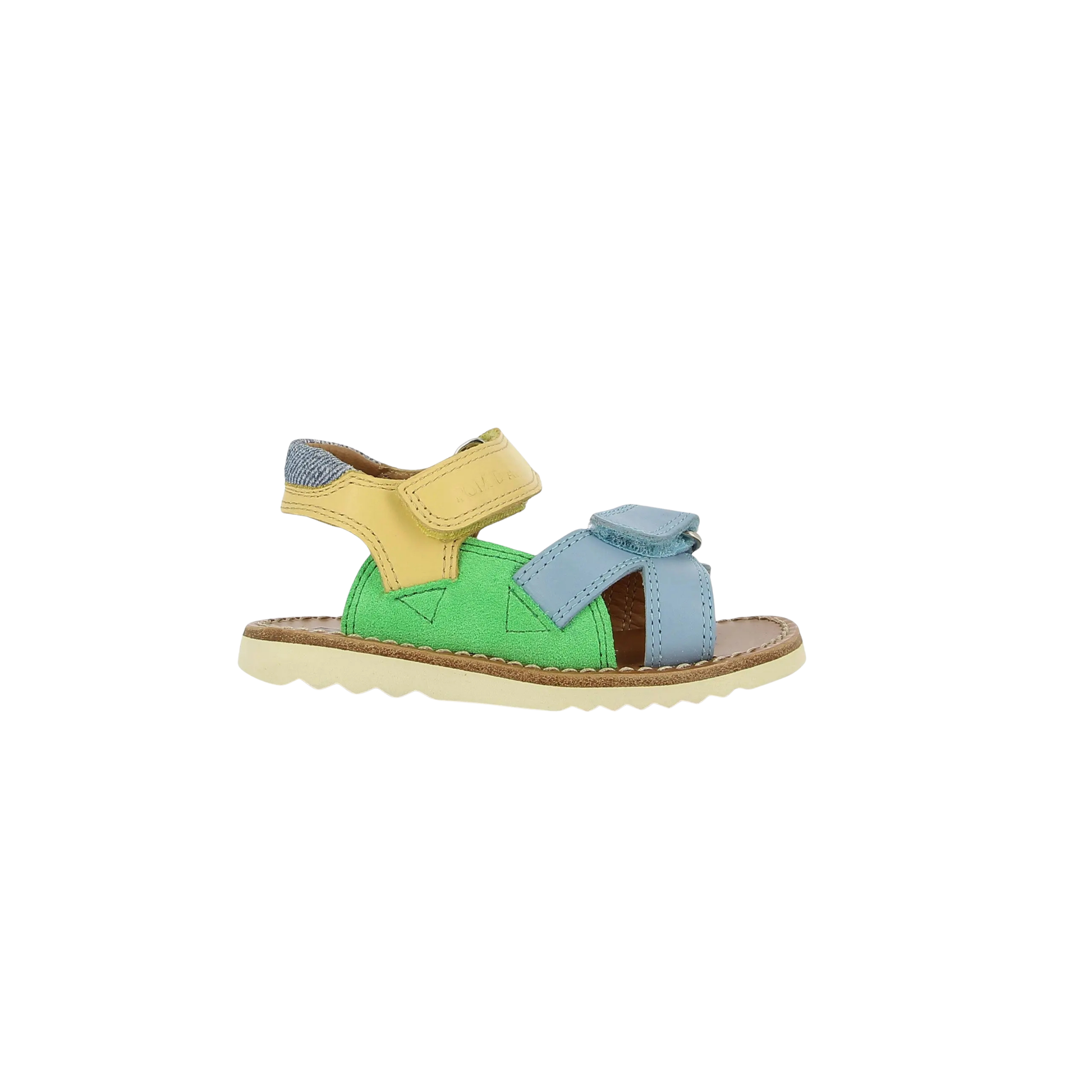 Sandaal - Waff Jimy azure-verde-jaune-1