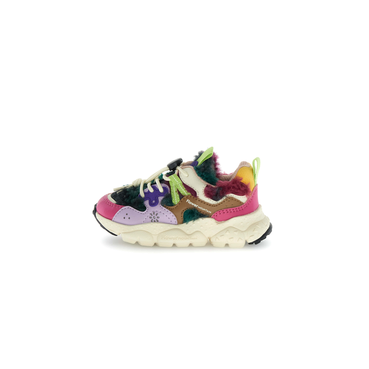 Sneaker - Yamano 3 E-Calf/Fur bordeaux-violet-brown
