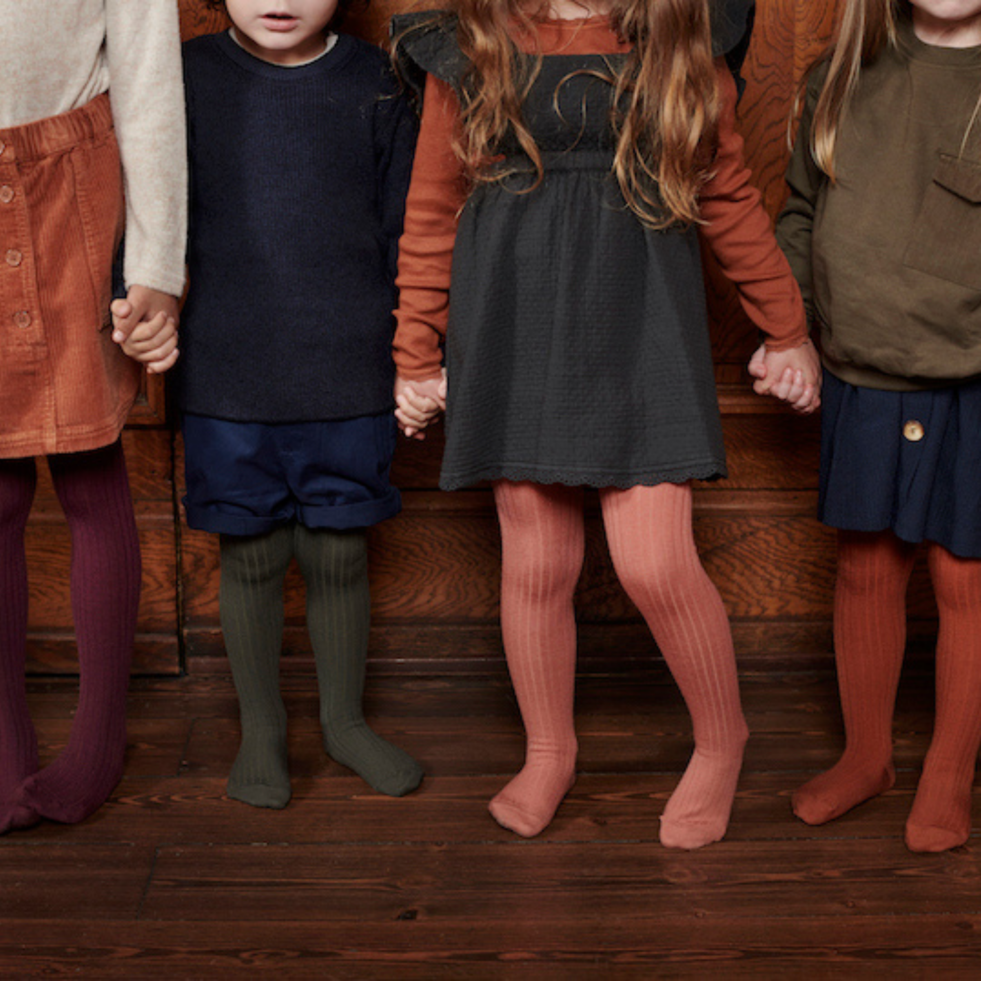 Kousenbroek - Cotton rib tights 10-130-2