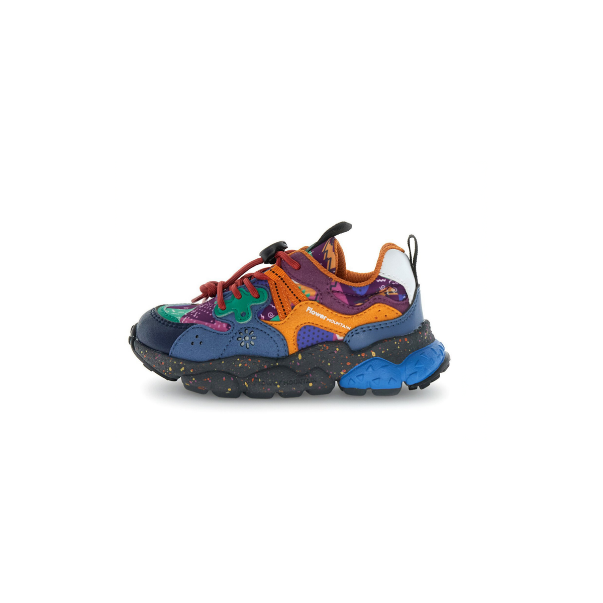 Sneaker - Yamano 3 E-Calf/N. navy-azure-orange