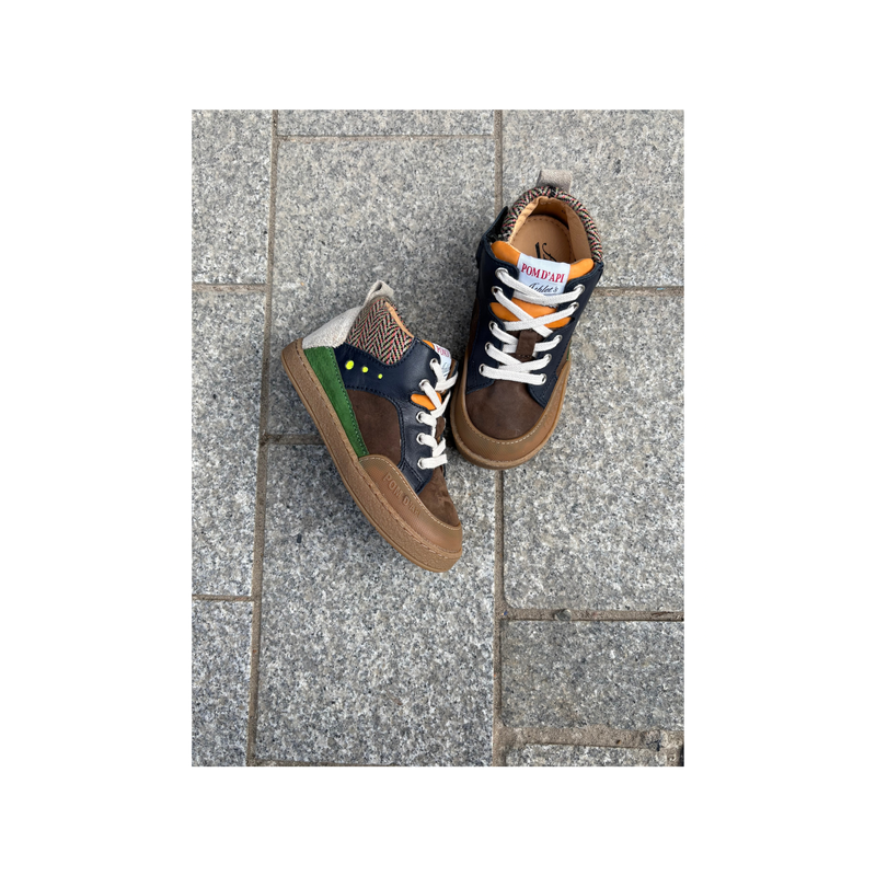 Sneaker - Mousse Bump Kentuky N. brun-marine-zoom-