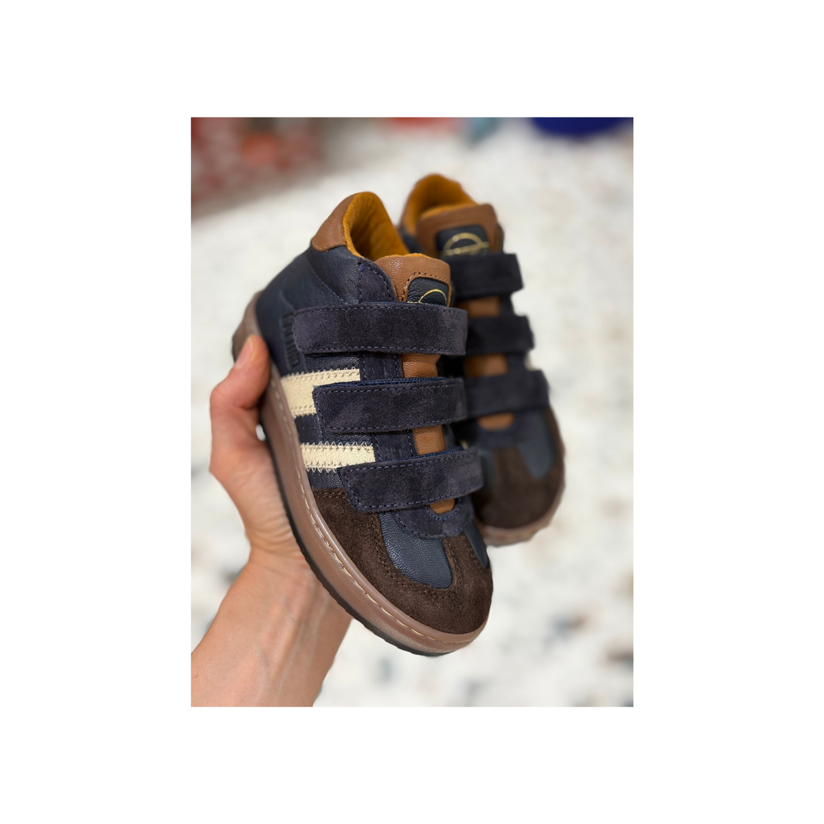 Sneaker - G1405 Donker Blauw-2