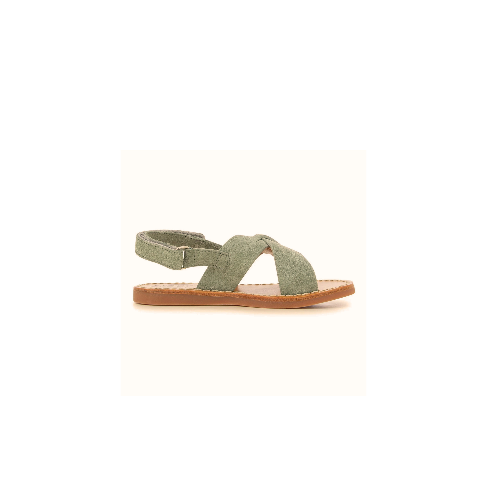 Sandaal - Plage Stitch Cross kaki-1