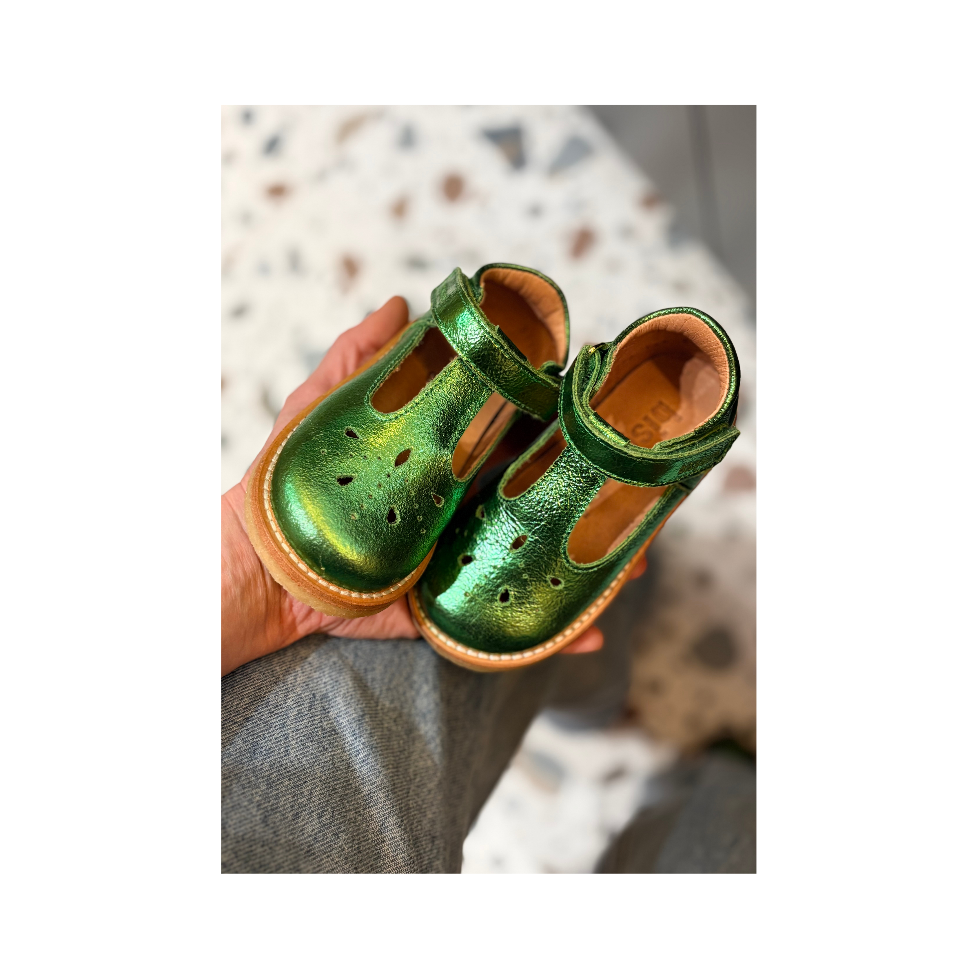 Schoen - Noelle green metallic