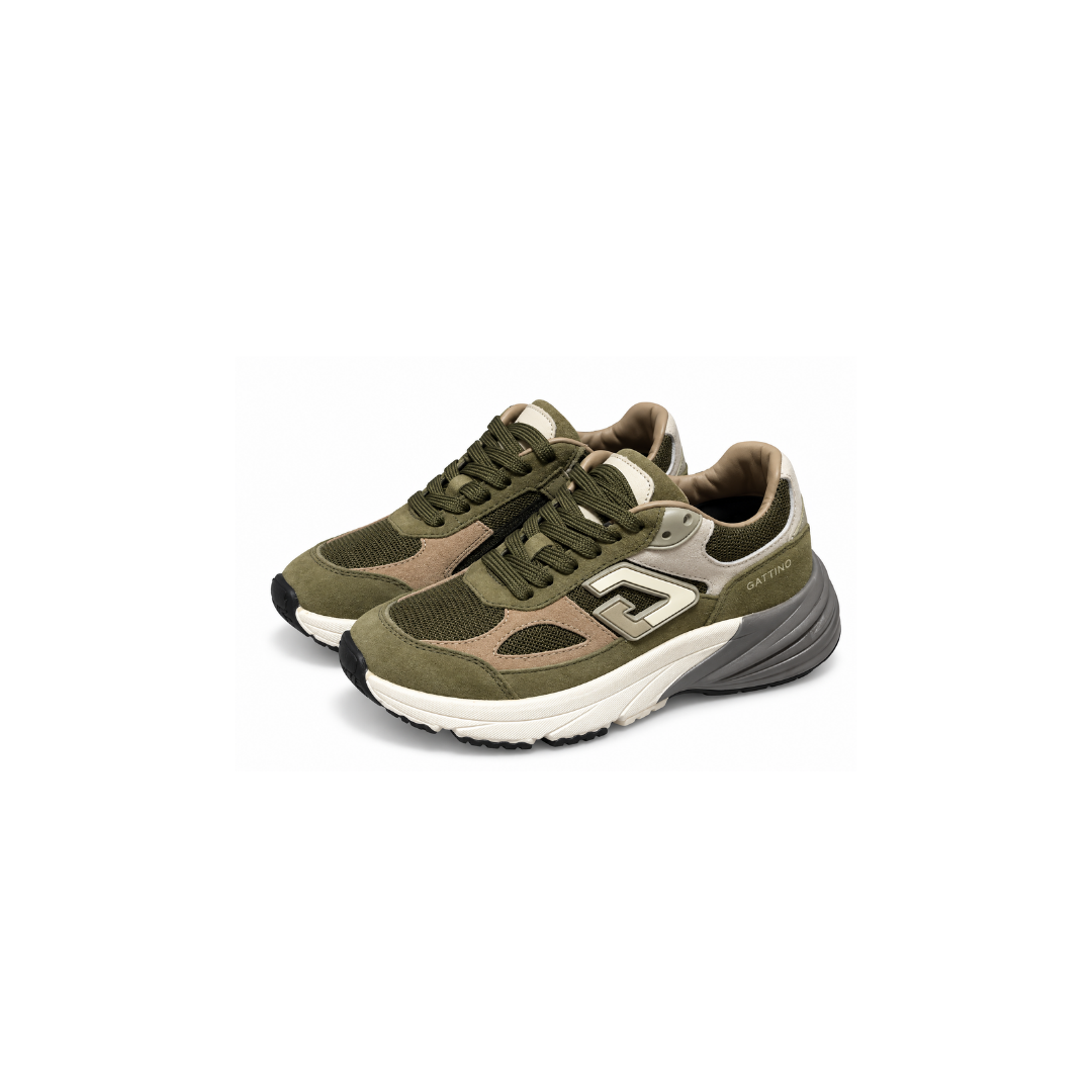 Sneaker - G1667 Khaki-2