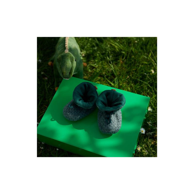 Babyslofjes - Structure textile slippers-zoom-