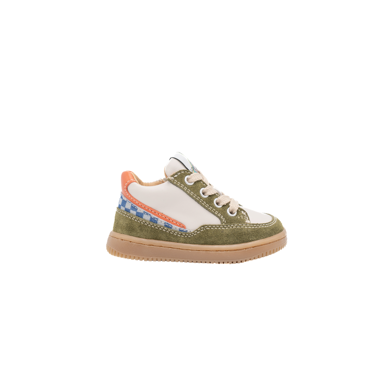 Sneaker - 9029R127 verde grezzo-zoom-