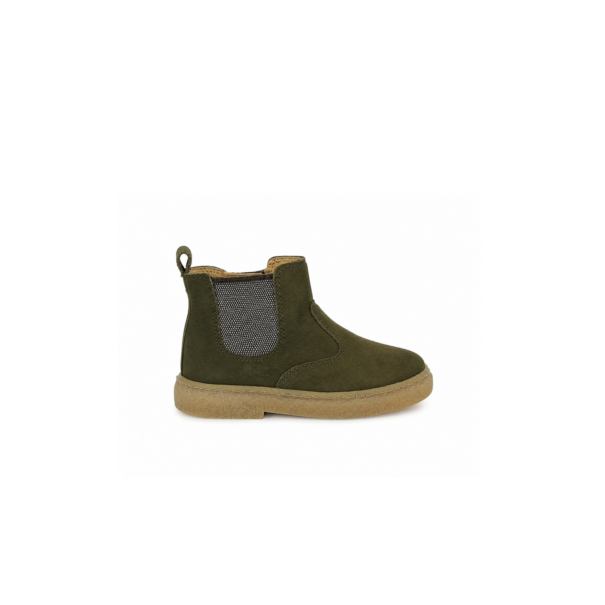 Bottin - Trix Jod zip Nubuck g. Kaki-1