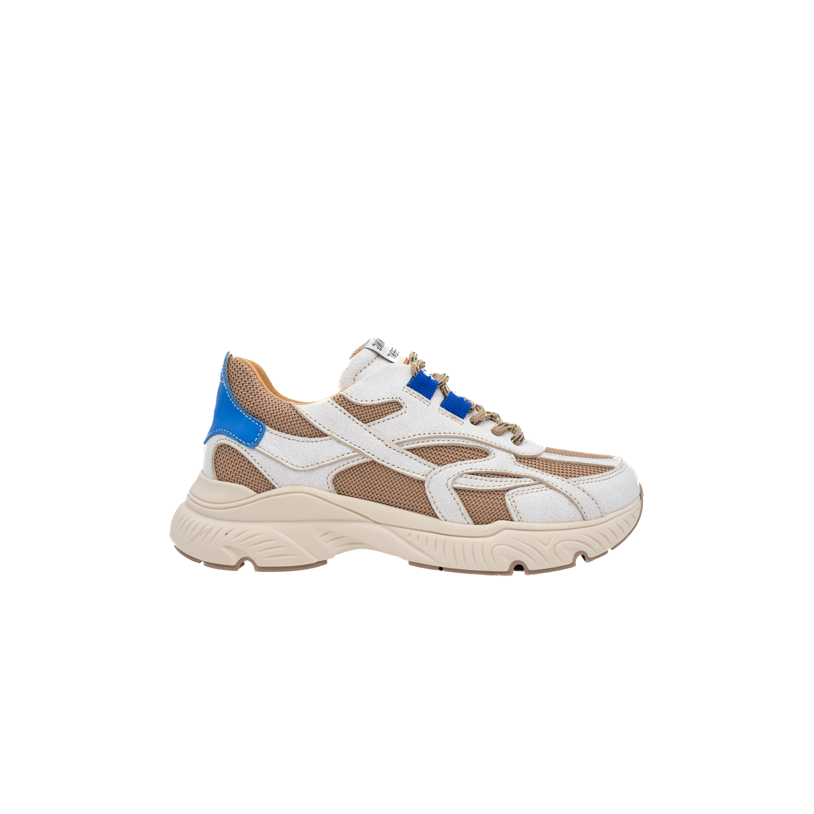 Sneaker - 9805R010 Dragon bianco nocciola