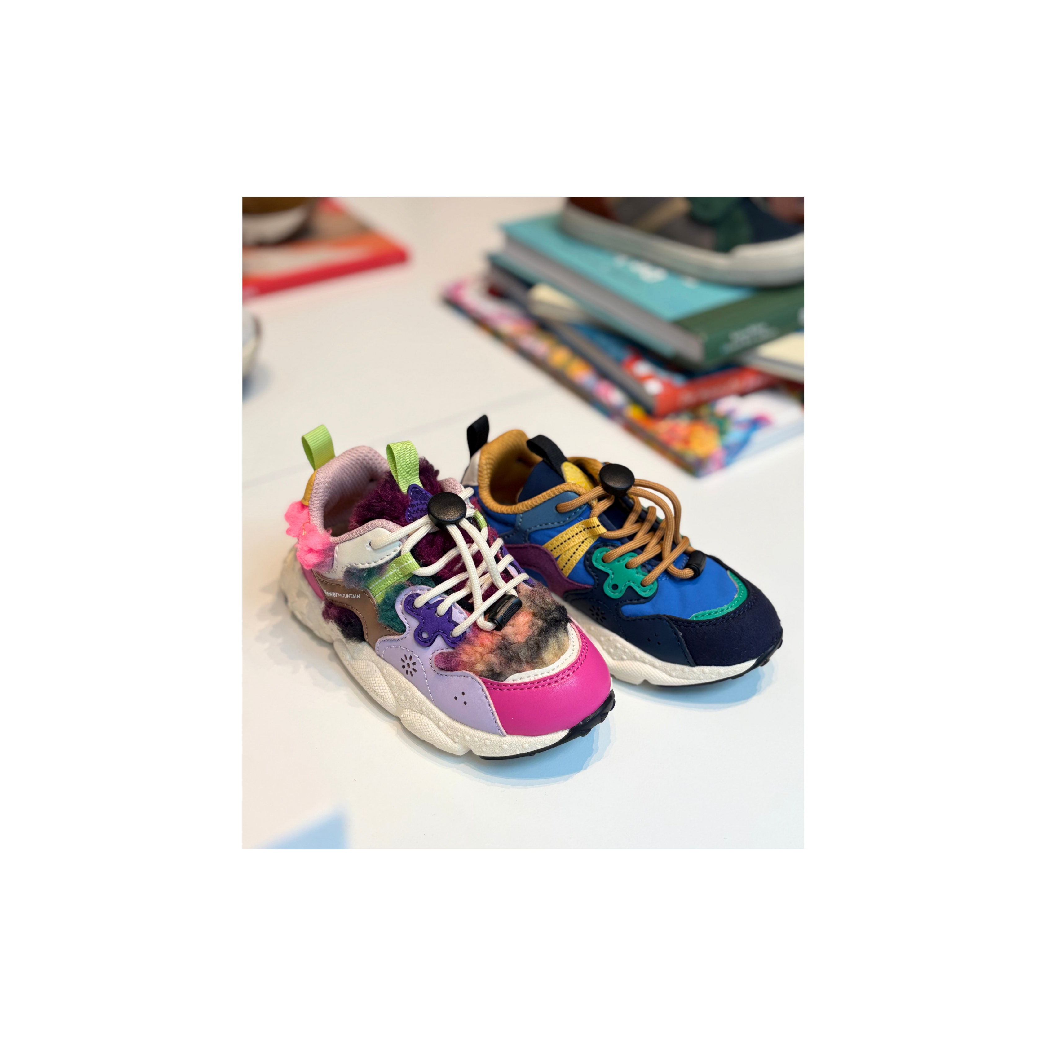 Sneaker - Yamano 3 E-Calf/Fur bordeaux-violet-brown
