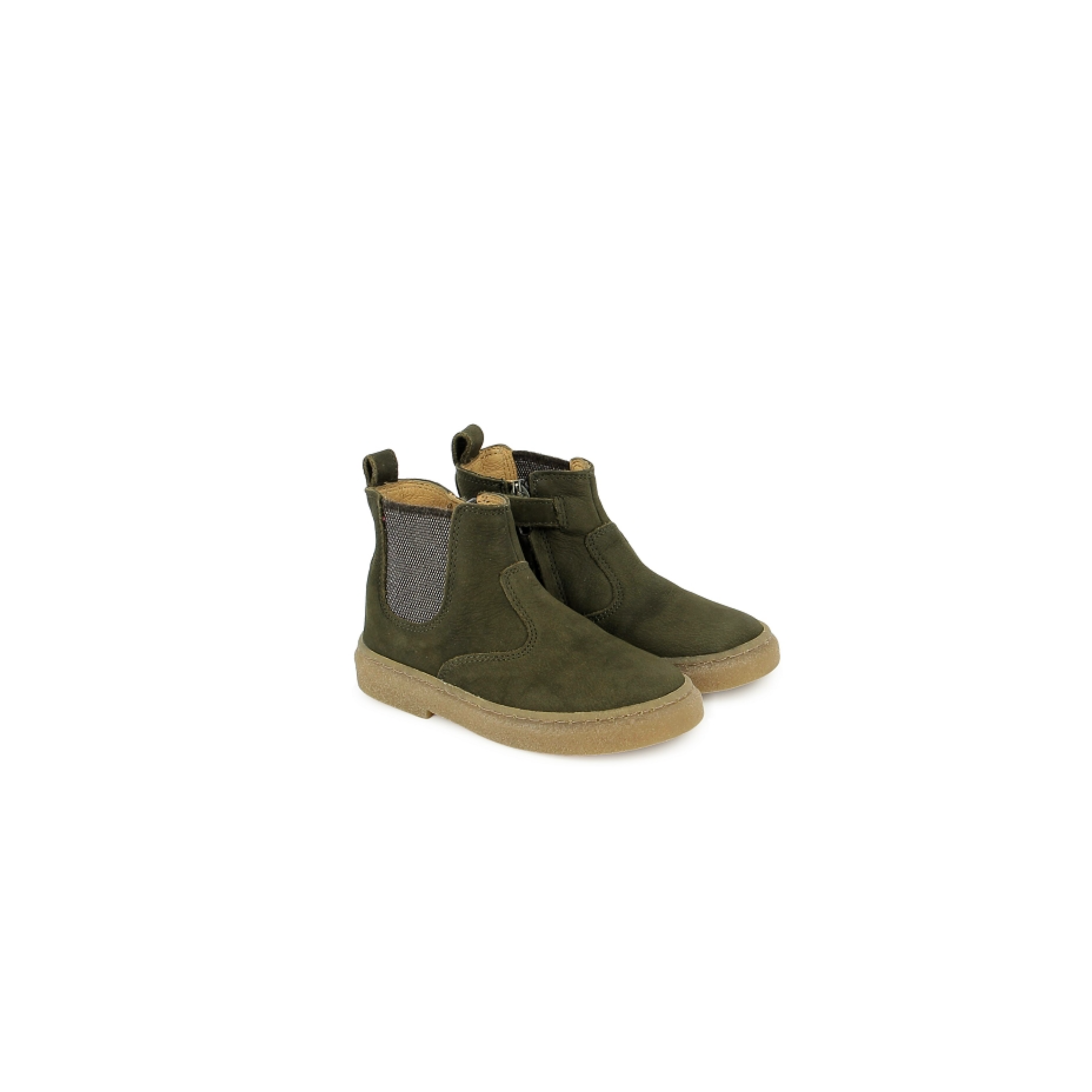 Bottin - Trix Jod zip Nubuck g. Kaki