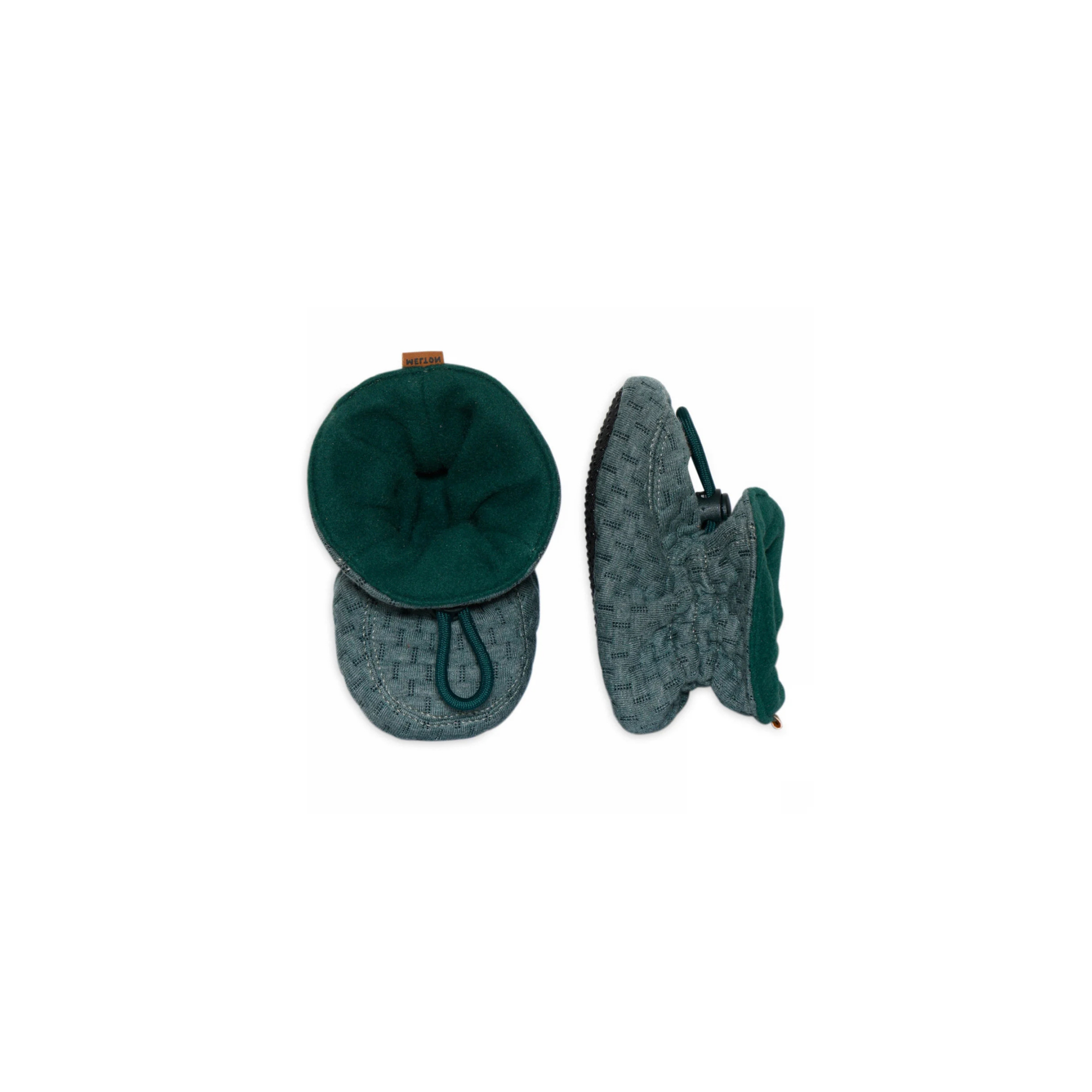 Babyslofjes - Structure textile slippers-1