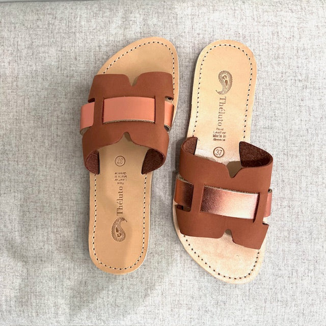 Sandaal - Oriane nubuck terracotta-zoom-2