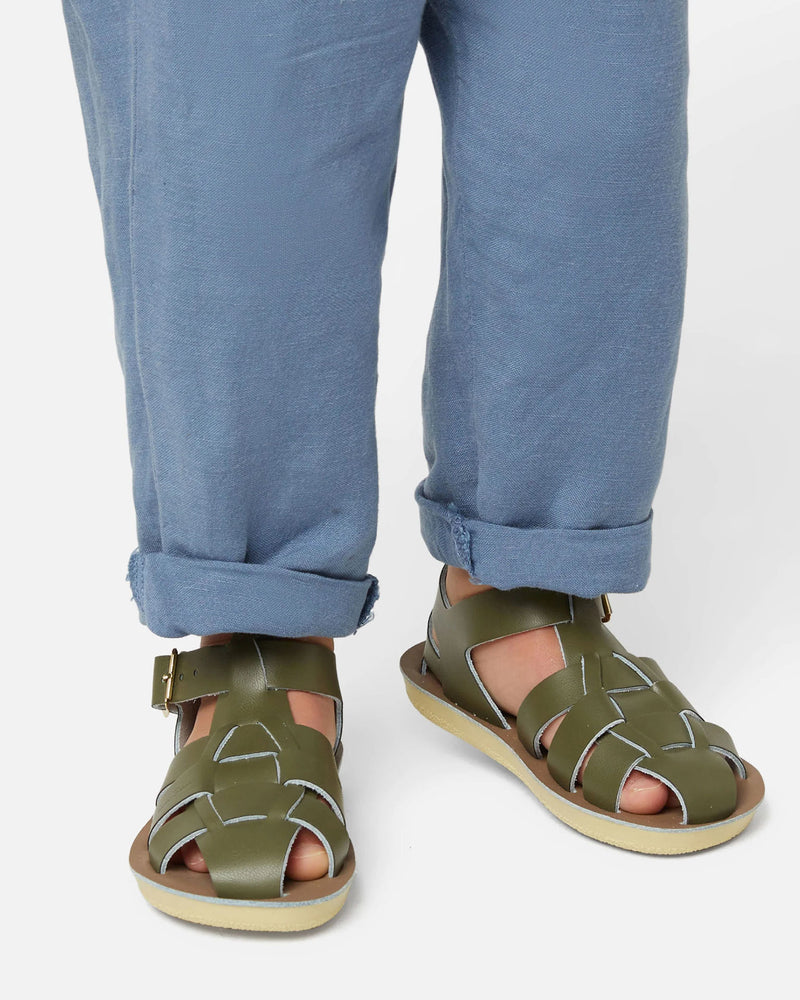 Watersandaal - Shark Olive-zoom-