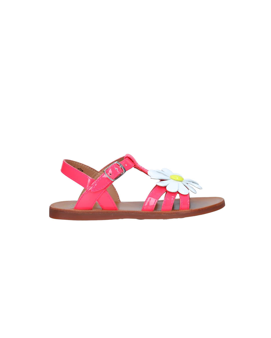 Sandaal - Plagette Big Flo Vernis Bubble Gum-1