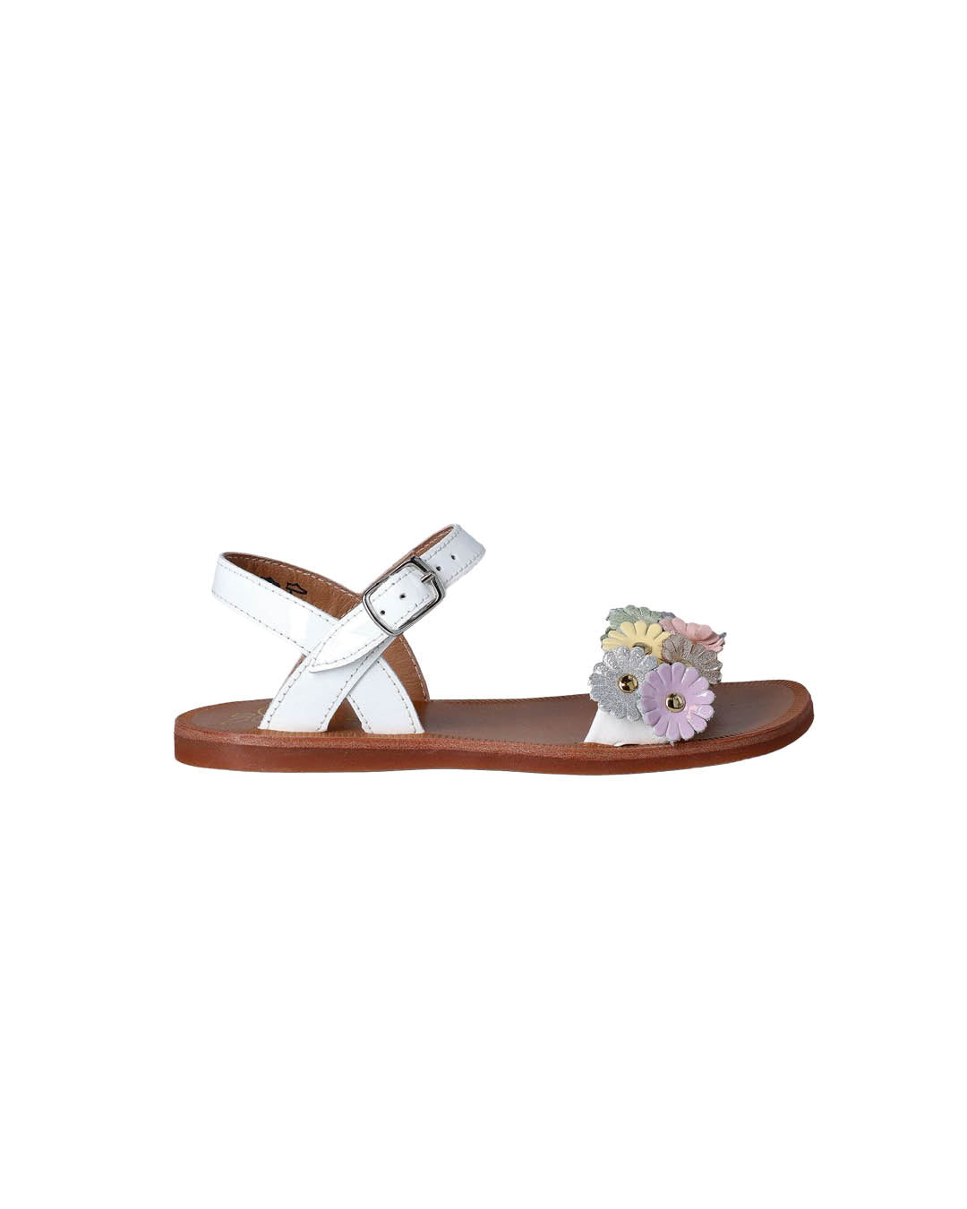 Sandaal - Plagette Multi Flo Blanc-multico-1