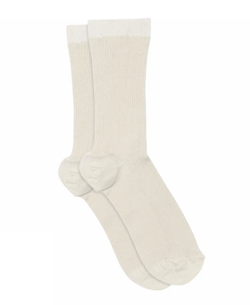 Sokken - Fine cotton rib socks-zoom-